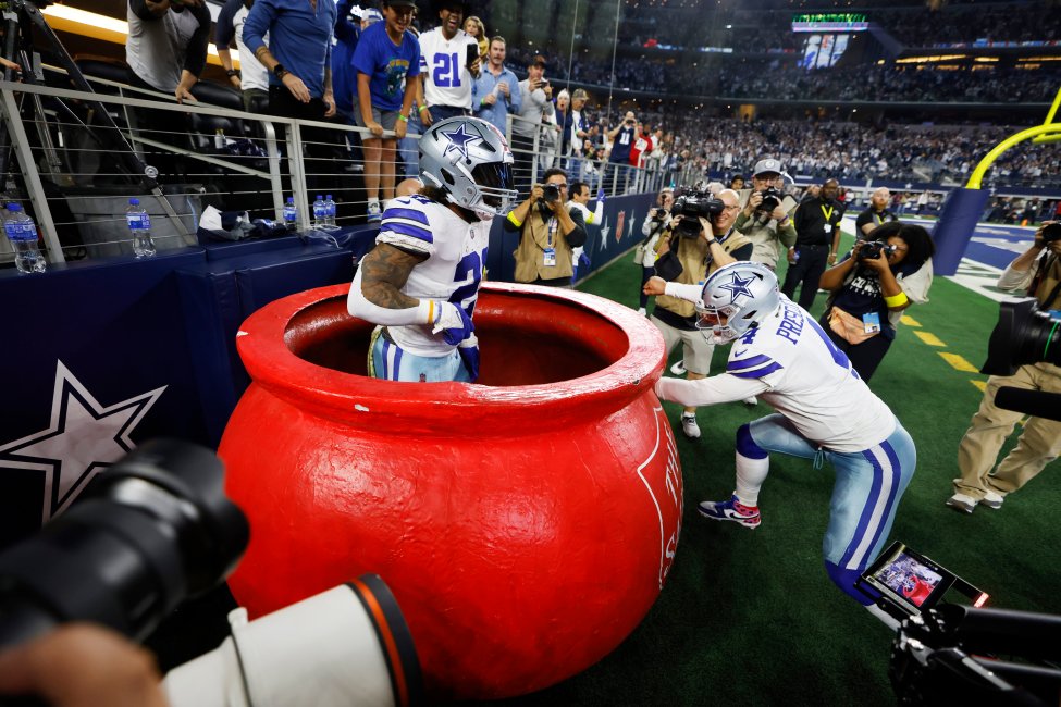 Topped Me Dallas Cowboys Fined For Whac-A-Mole Celebration: NFL – NBC 5 Dallas ...