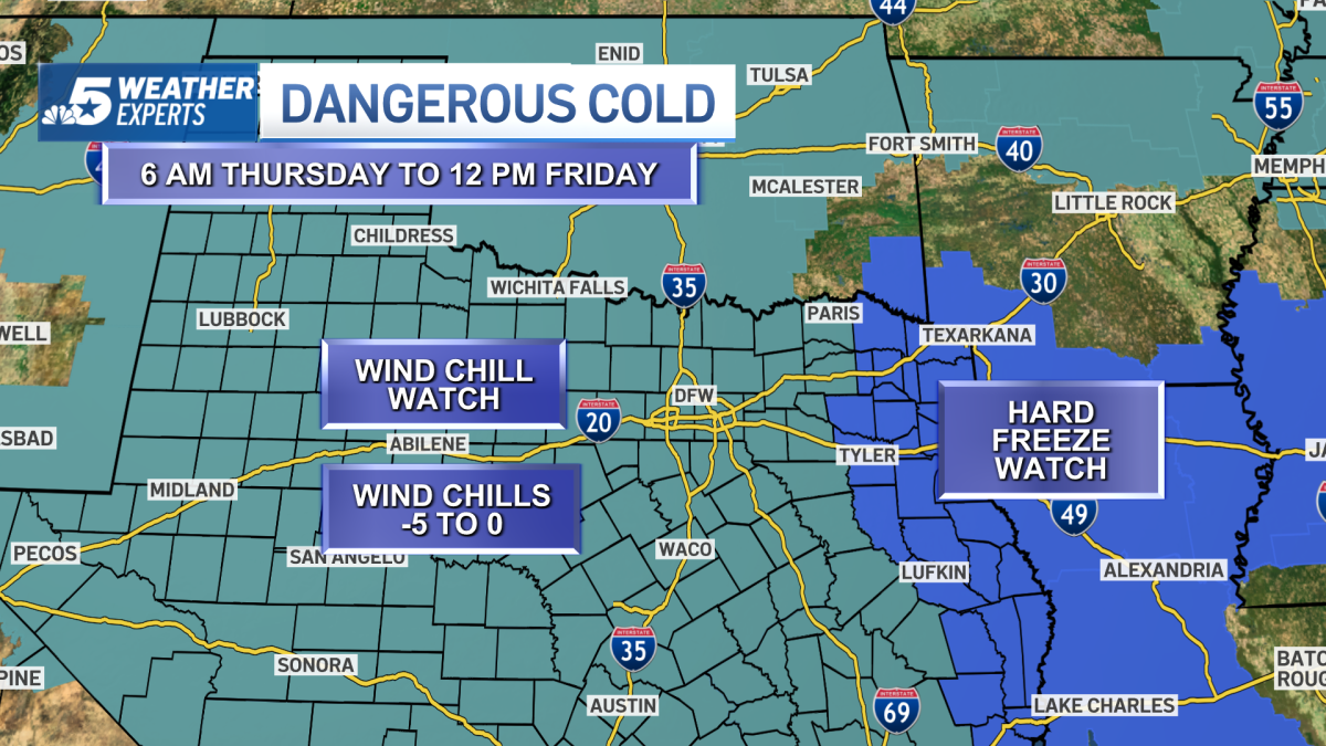 Arctic Cold to Arrive in North Texas Ahead of Christmas, Time to Winterize – NBC 5 Dallas-Fort Worth - Vimarsana News
