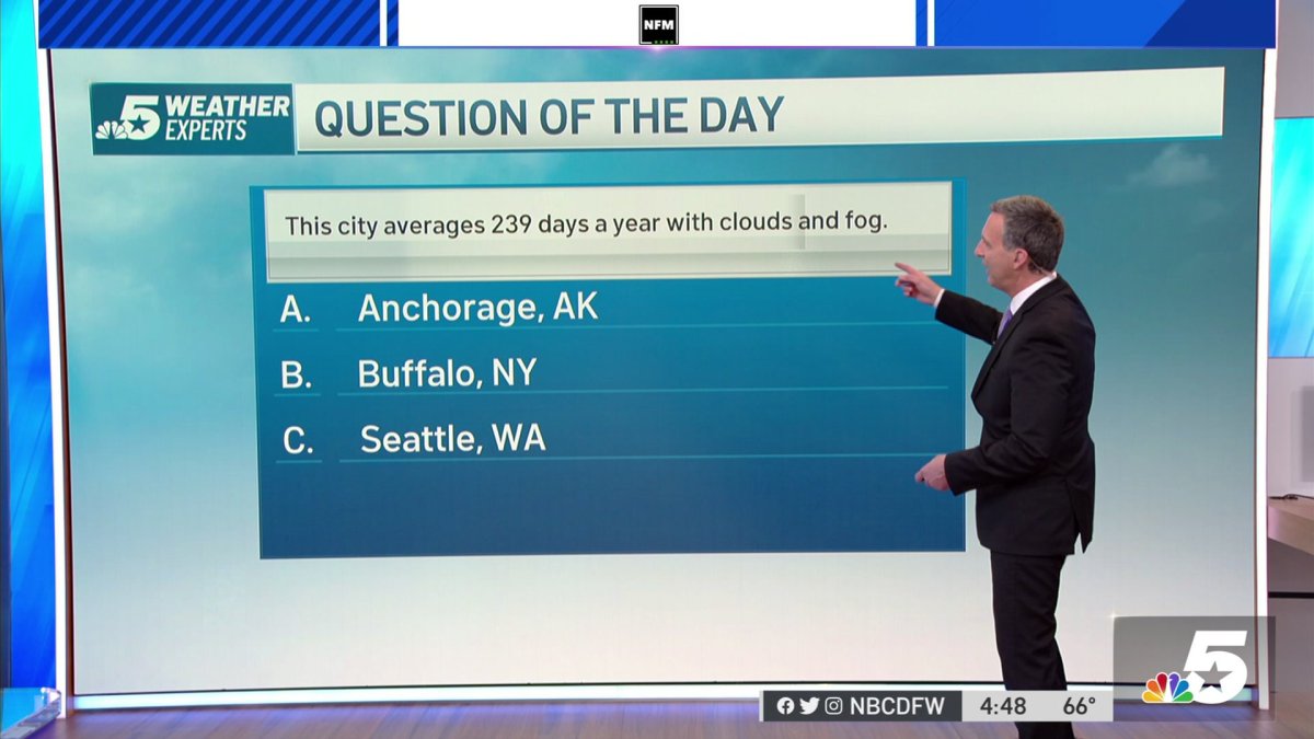 Weather Quiz Clouds and Fog NBC 5 DallasFort Worth