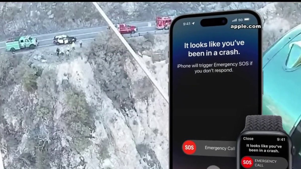 Glendale Couple Rescued After Crash Using New iPhone Feature – NBC 5 Dallas-Fort Worth - Vimarsana News