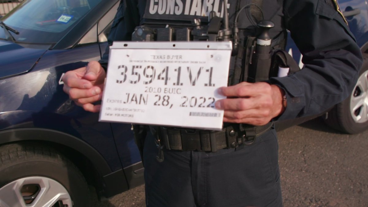 Temporary Tags Get New Design Dec. 9 NBC 5 DallasFort Worth