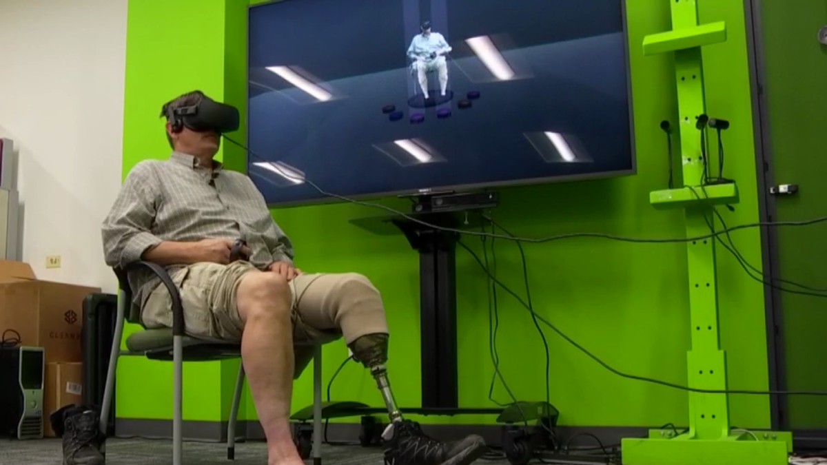 Using Virtual Reality to Relieve Phantom Limb Pain