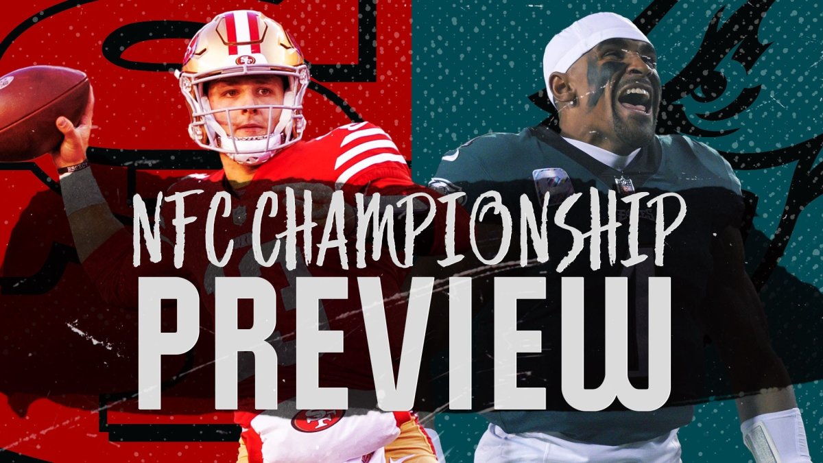 Eagles take on 49ers in NFC Championship Sunday