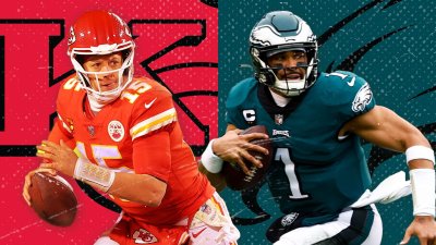 Patrick Mahomes and Jalen Hurts are first Black QBs to face off in Super  Bowl