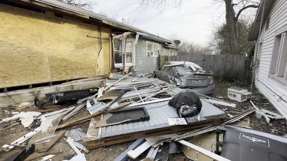 Fort Worth Home Destroyed After Truck Crash NBC 5 DallasFort Worth