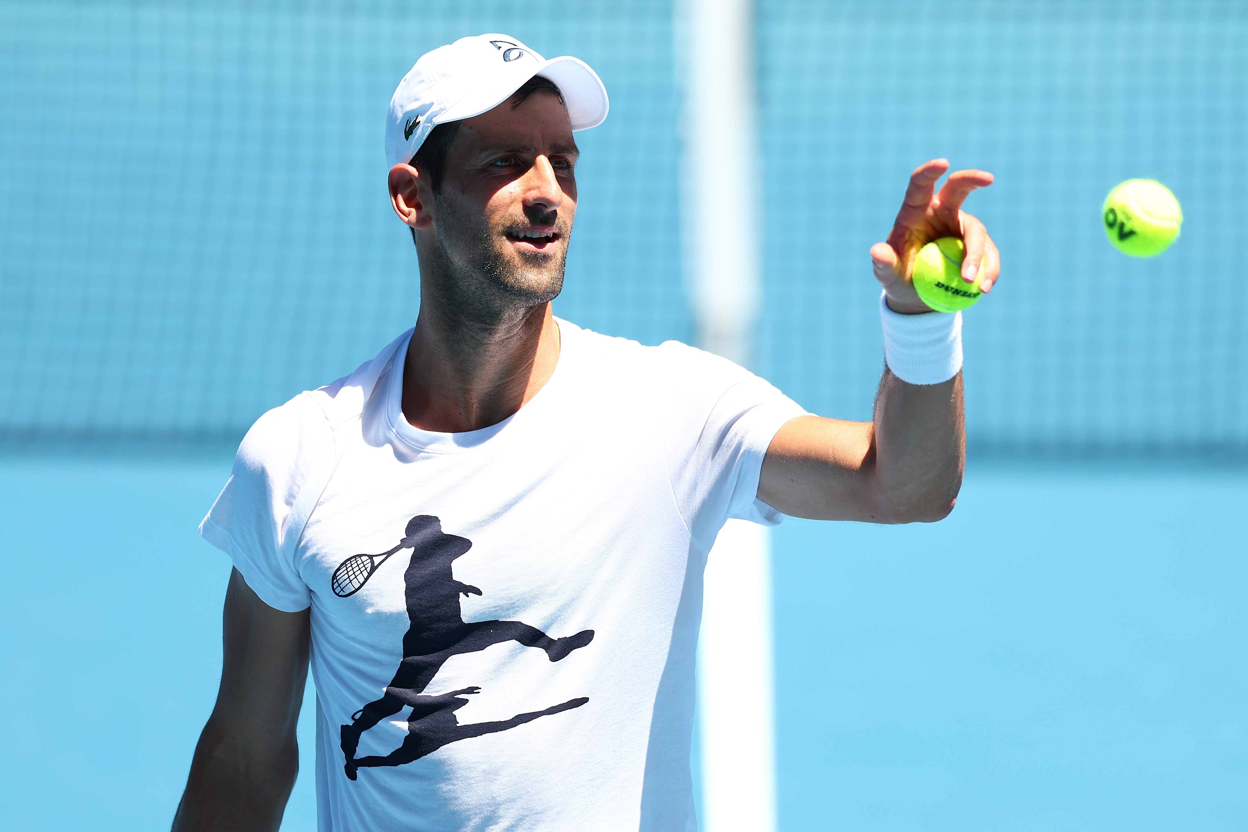 Australian Open 2023 Unvaccinated Djokovic Back on Court