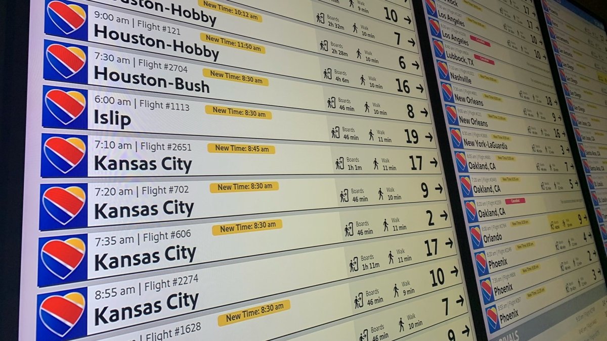 North texas travelers face delays cancelations amid faa outage nbc 5