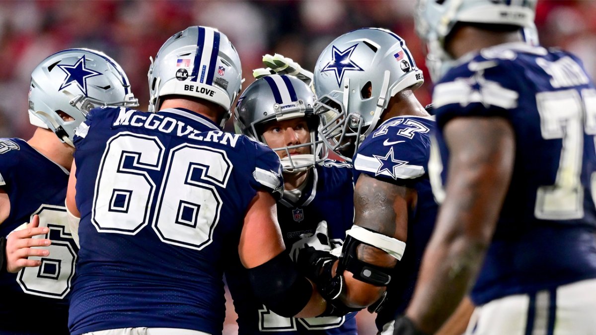 Dallas Cowboys kicker Brett Maher misses four extra points vs