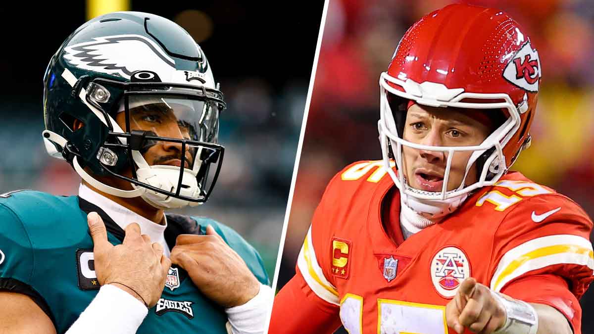 Hurts ready for historic Super Bowl matchup with Mahomes - WHYY