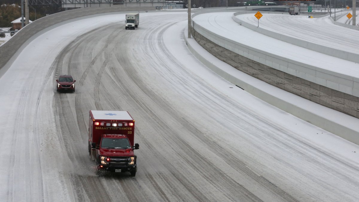Road Conditions in Texas Remain Dangerous During Winter Storm – NBC 5 ...