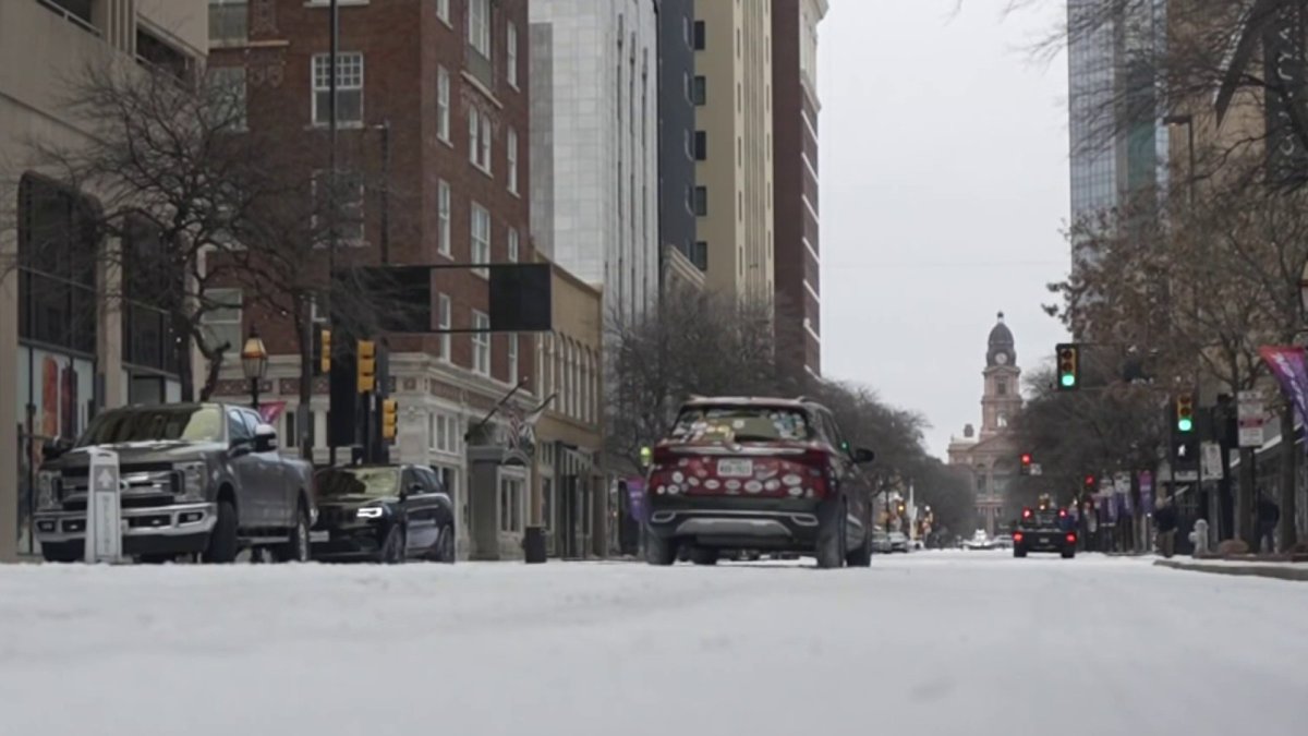 Fort Worth Police Respond to Accidents on Icy Roads – NBC 5 Dallas-Fort ...