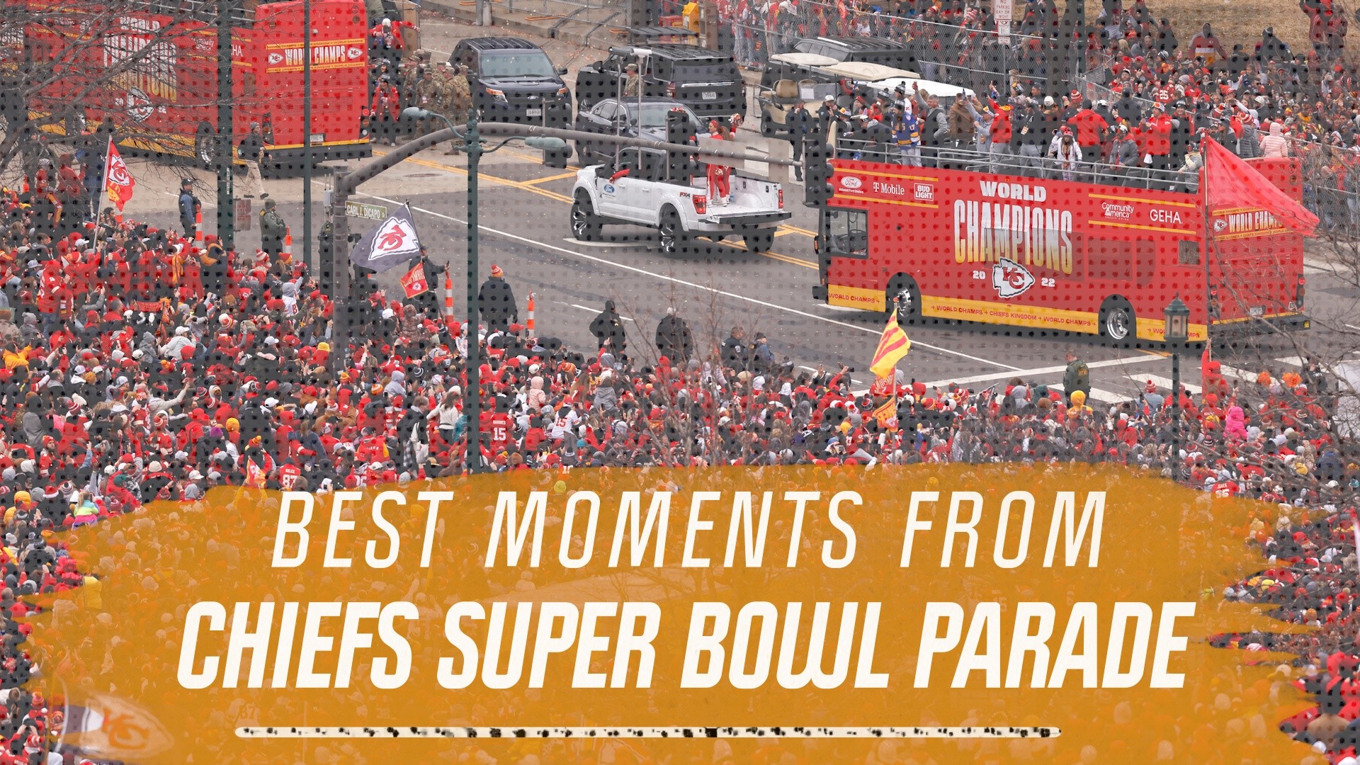 Best Moments From Kansas City Chiefs Super Bowl Parade – NBC 5 Dallas-Fort  Worth