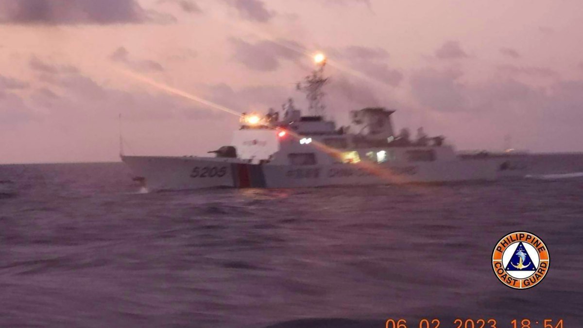 China Temporarily Blinds Filipino Crew in ‘Blatant’ Laser Attack, Philippines Says