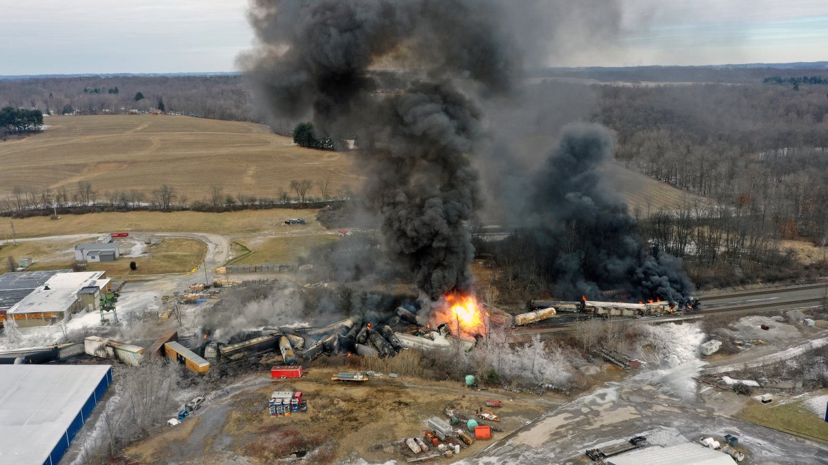 EPA Orders ‘Pause’ on Shipment of Contaminated Waste From Ohio Train Derailment Site to Texas