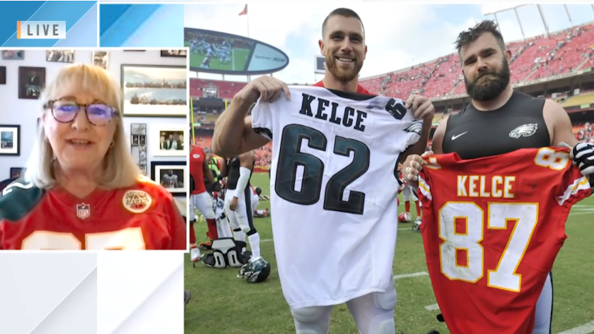 Jason Kelce's Infant Daughter Makes First-Ever NFL Appearance in