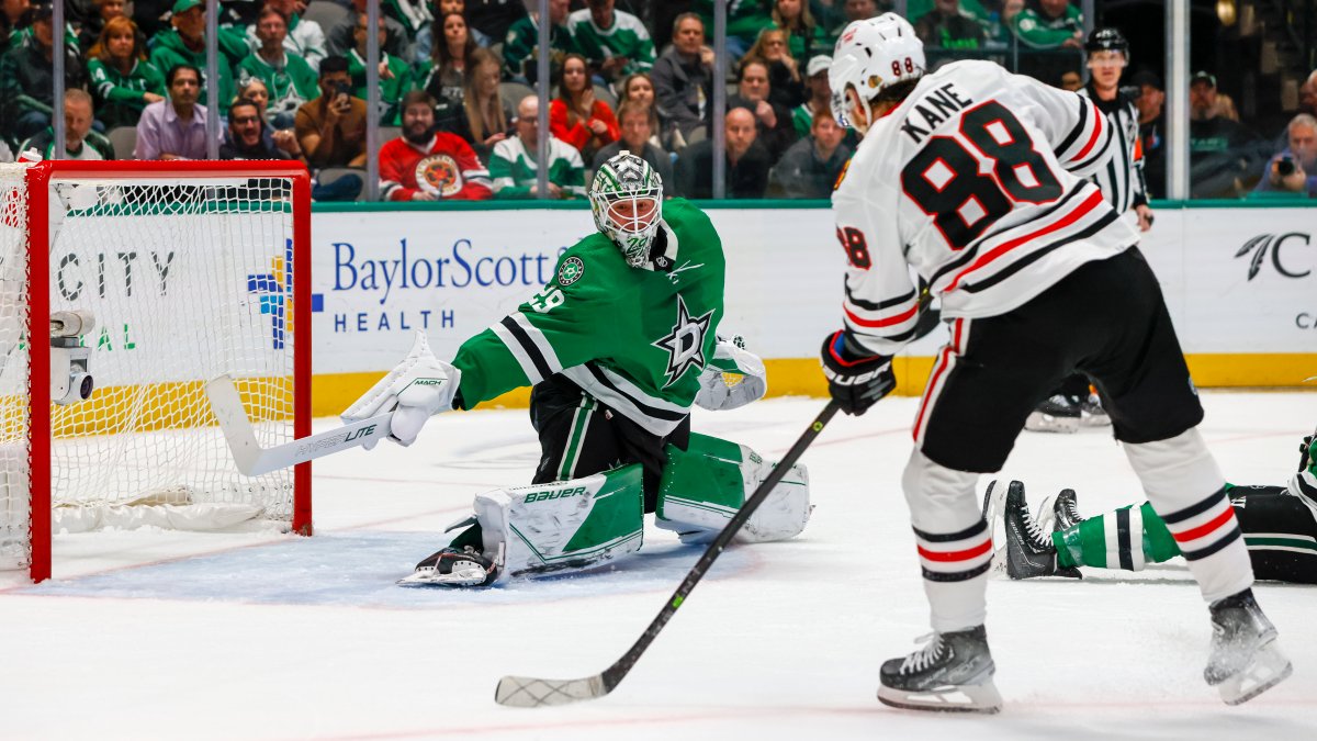 Patrick Kane of the Chicago Blackhawks walks out with teammates News  Photo - Getty Images