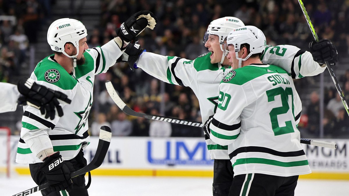 Stars beat Vegas 2-1 after shootout between division leaders