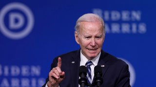 FILE - President Joe Biden speaks during the Democratic National Committee winter meeting on Feb. 3, 2023, in Philadelphia, Pennsylvania.