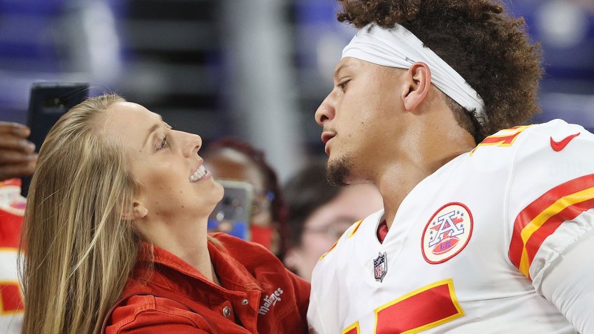 Patrick Mahomes & Brittany Matthews' Love Story: Young Love To Super Bowl LVII