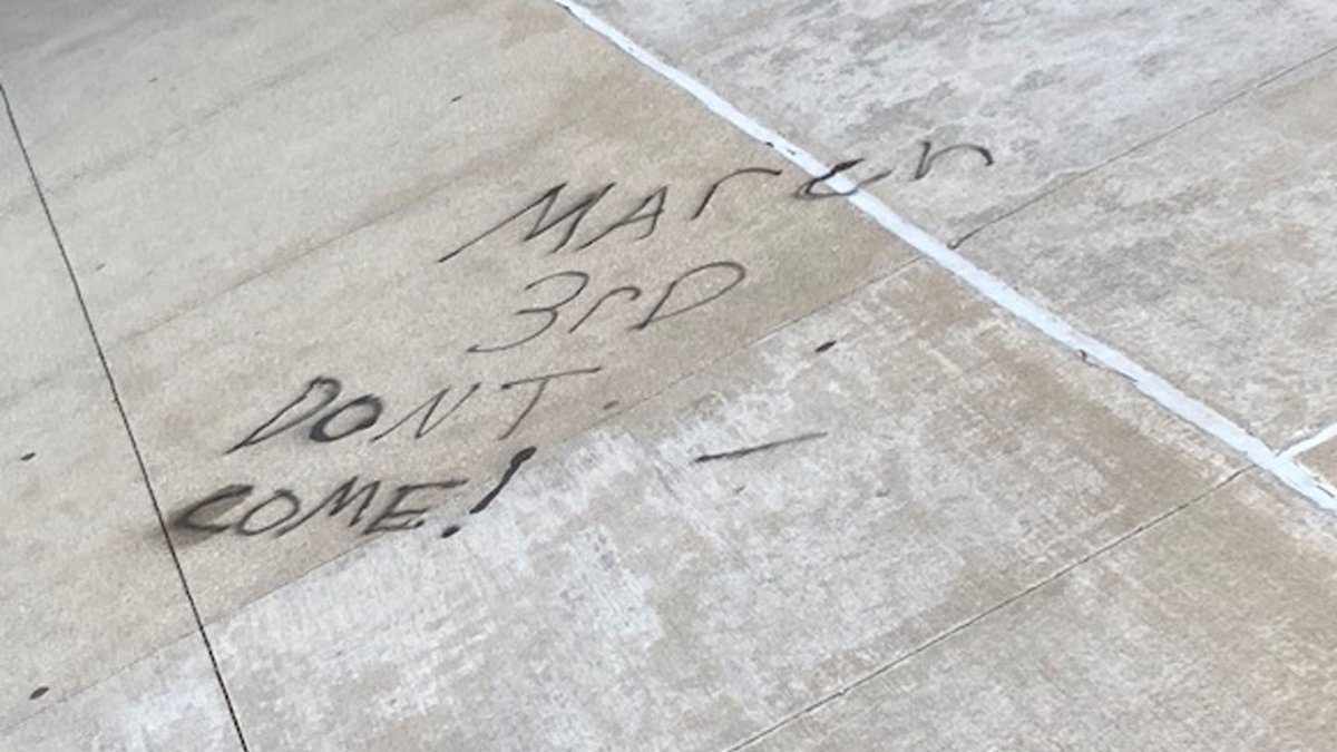 Racist, Threatening Messages Spray Painted on Two North Texas Schools