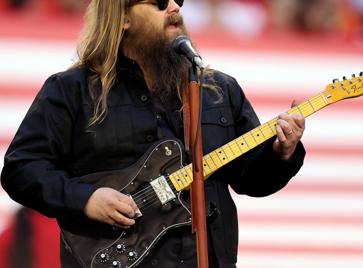 Chris Stapleton At Super Bowl 2025