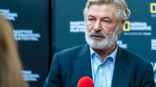 Alec Baldwin on Oct 7, 2021 at the Hamptons International Film Festival.