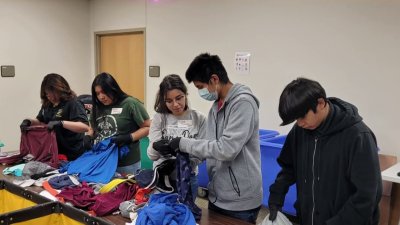 Mesquite ISD Students Give Back to the Community