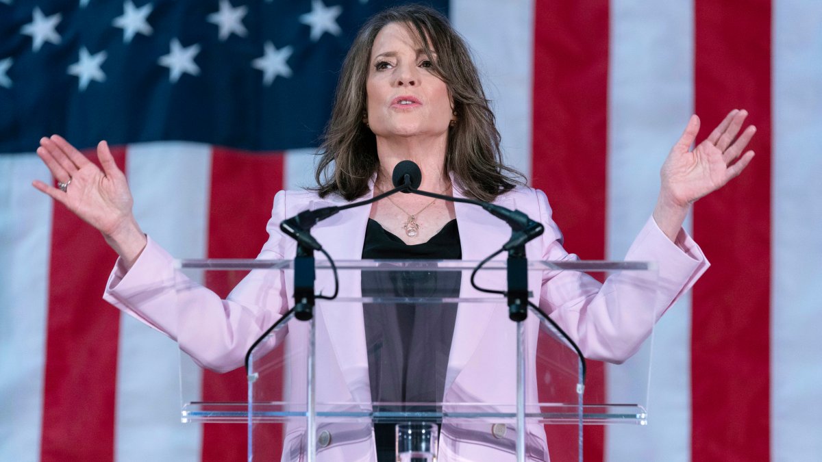 Marianne Williamson Launches 2024 Presidential Bid – NBC 5 Dallas-Fort Worth - Vimarsana News
