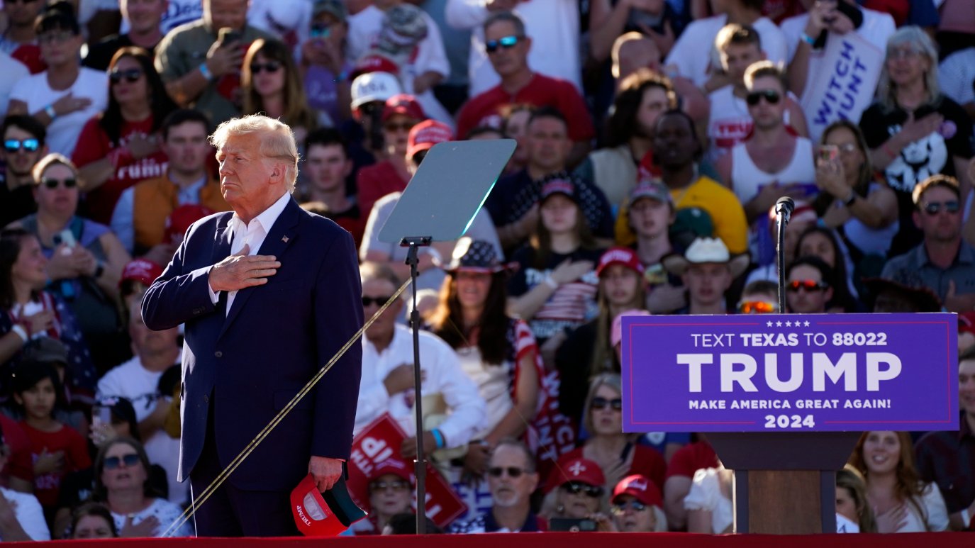 Trump Rallies Supporters in Texas Ahead of Possible Charges – NBC 5 ...
