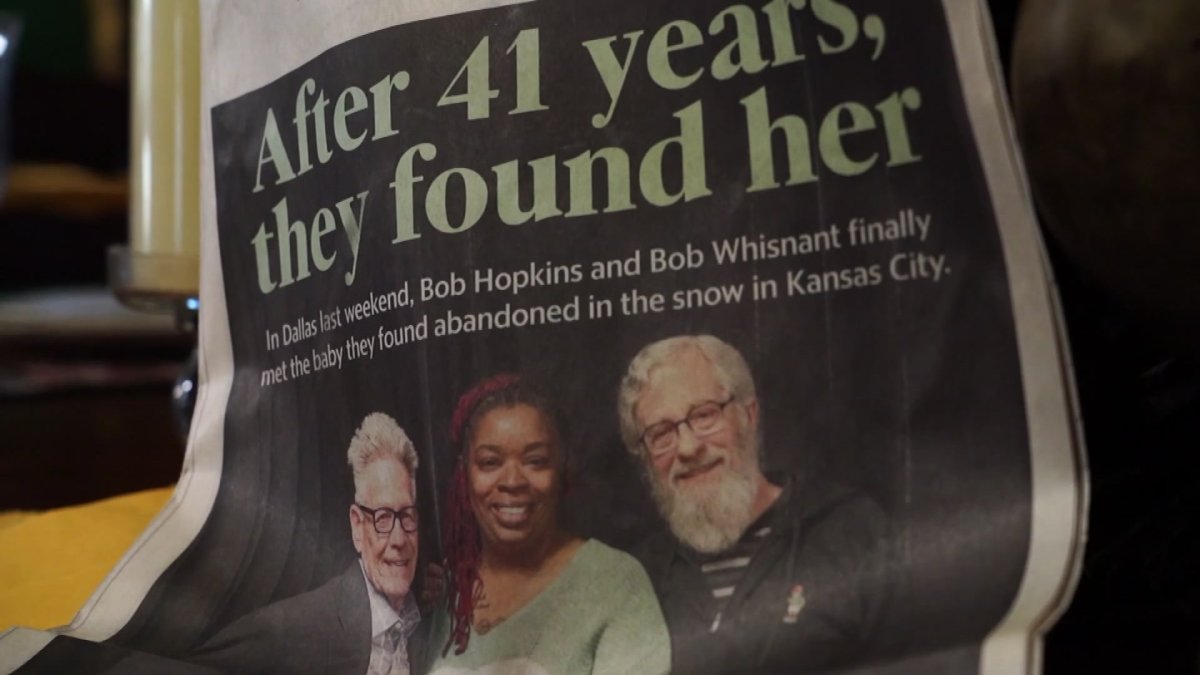 Over 40 years later, Dallas couple reunites with baby they found – NBC 5 Dallas-Fort Worth