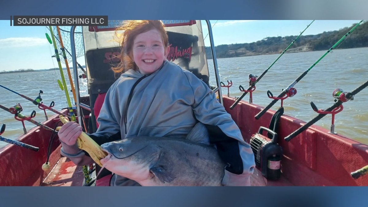 9-Year-Old Catches Blue Catfish from Lake Granbury, Sets Youth Record