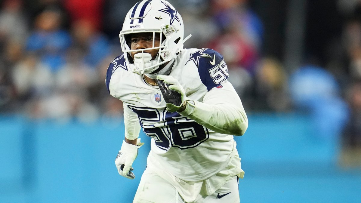 Dallas Cowboys defensive end Dante Fowler Jr. (56) is seen during