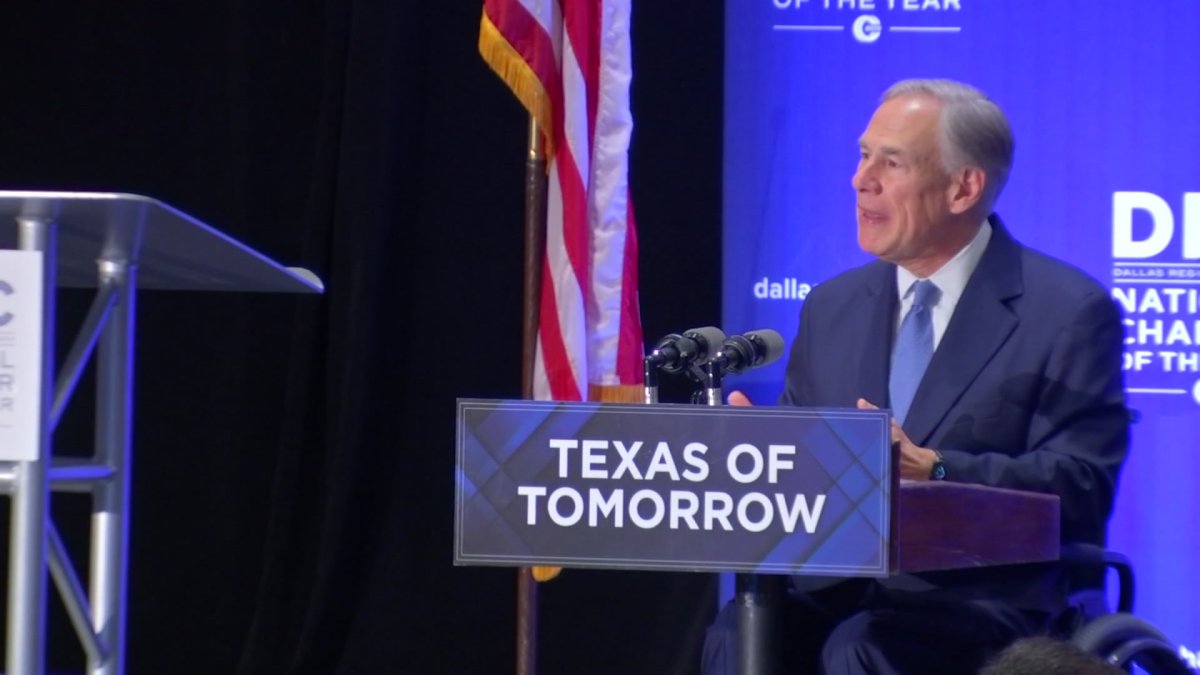 Texas governor speaks to Dallas business owners – NBC 5 Dallas-Fort Worth