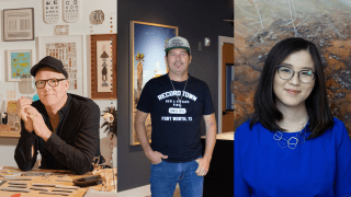 Featured artists of Kimbell Artist's Eye 2023