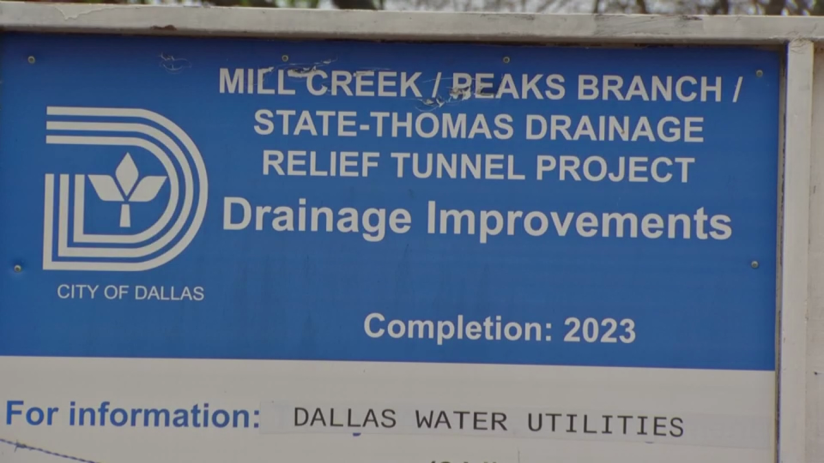 Unfinished Storm Water Project Will Eventually Help Relieve East Dallas Flooding Nbc 5 Dallas 2358