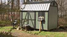 A Lexington, North Carolina man is accused of locking a Texas teenger in a shed.