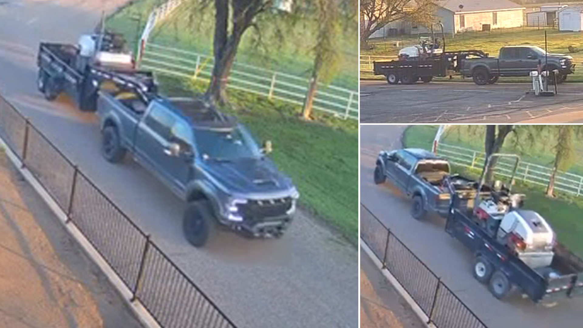 Rhome Police are looking for the driver of the pickup truck in connection with a fatal hit-and-run crash on Friday, March 10, 2023.