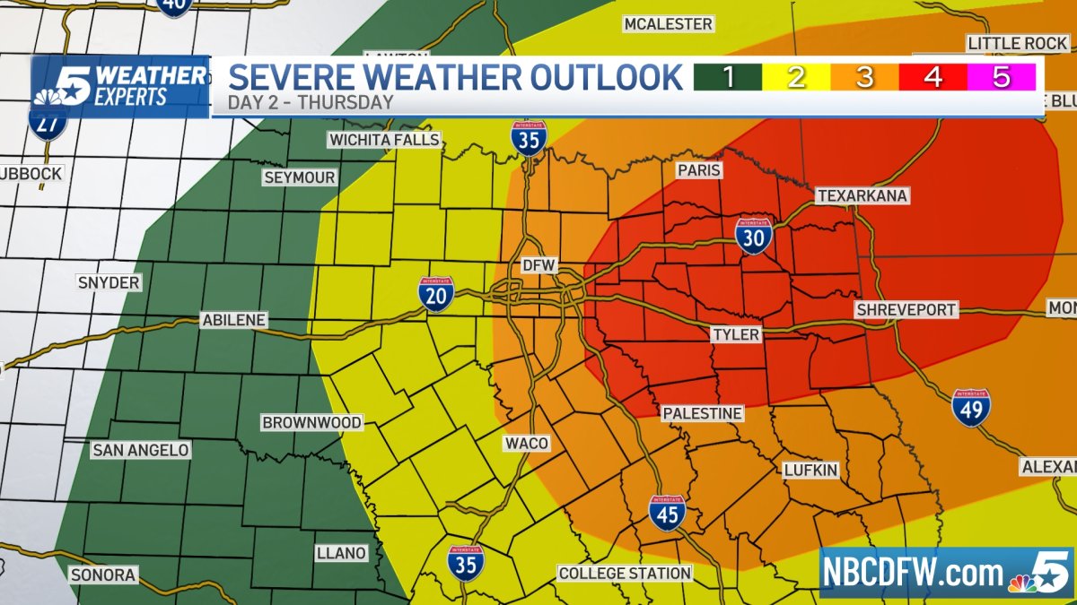 Storms Possible in North Texas Thursday – NBC 5 Dallas-Fort Worth - Vimarsana News