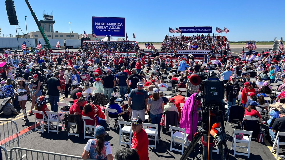 Trump Supporters Gather in Waco for Former President’s First 2024 Rally