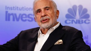 Carl Icahn speaking at Delivering Alpha in New York on Sept. 13, 2016.