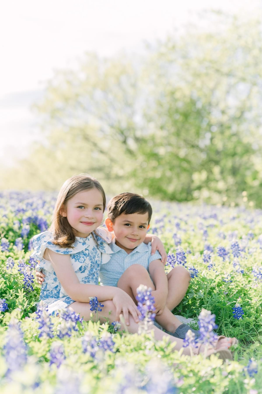 Isla (pronounced eye-la) is 6.5 and Wyatt is 4!  We live in Dallas and the photo was taken in Irving.