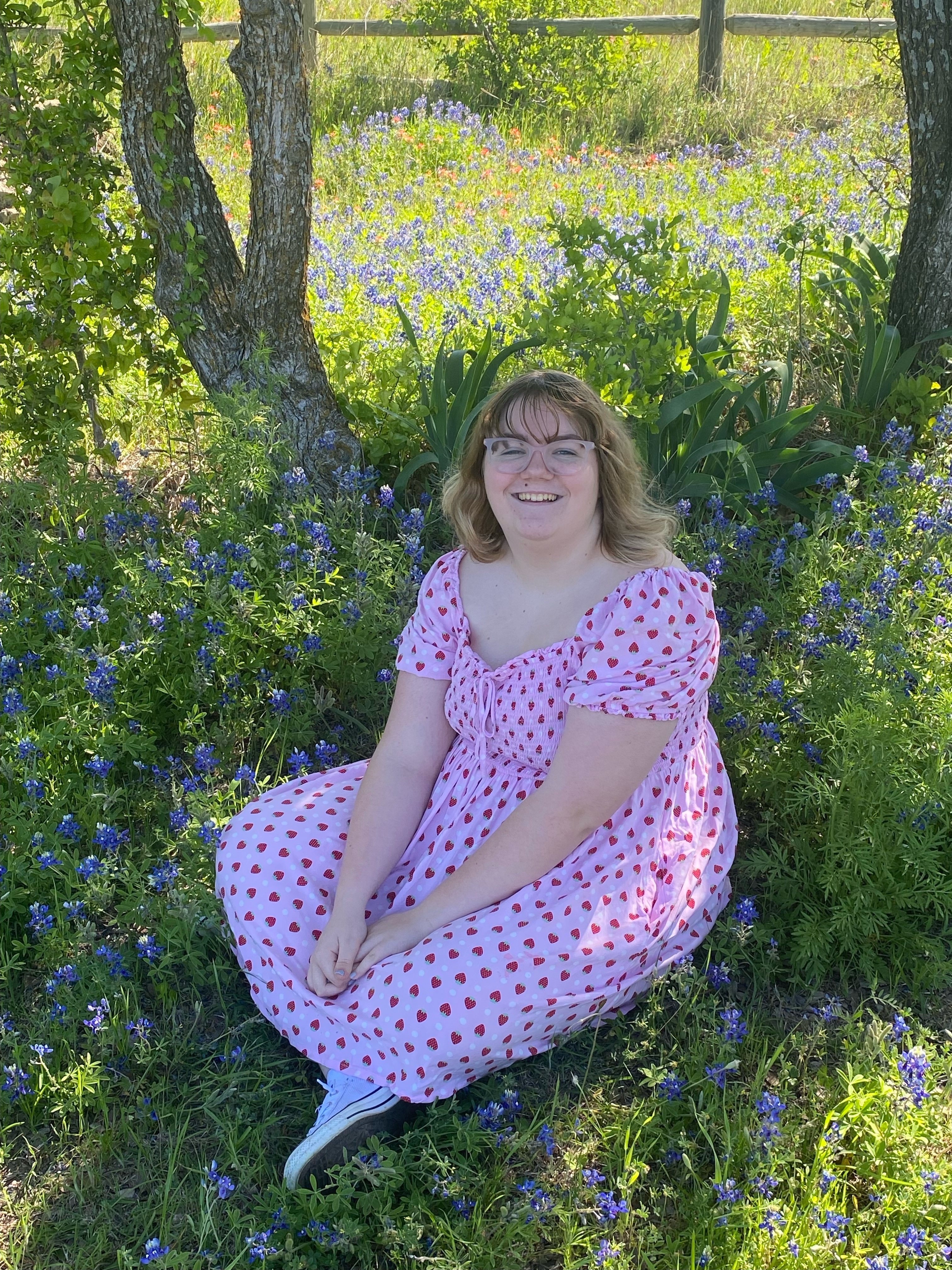 This is Abby in Springtown. We found this new patch on the backroads.