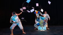 The world premiere play tells the immigrant story.