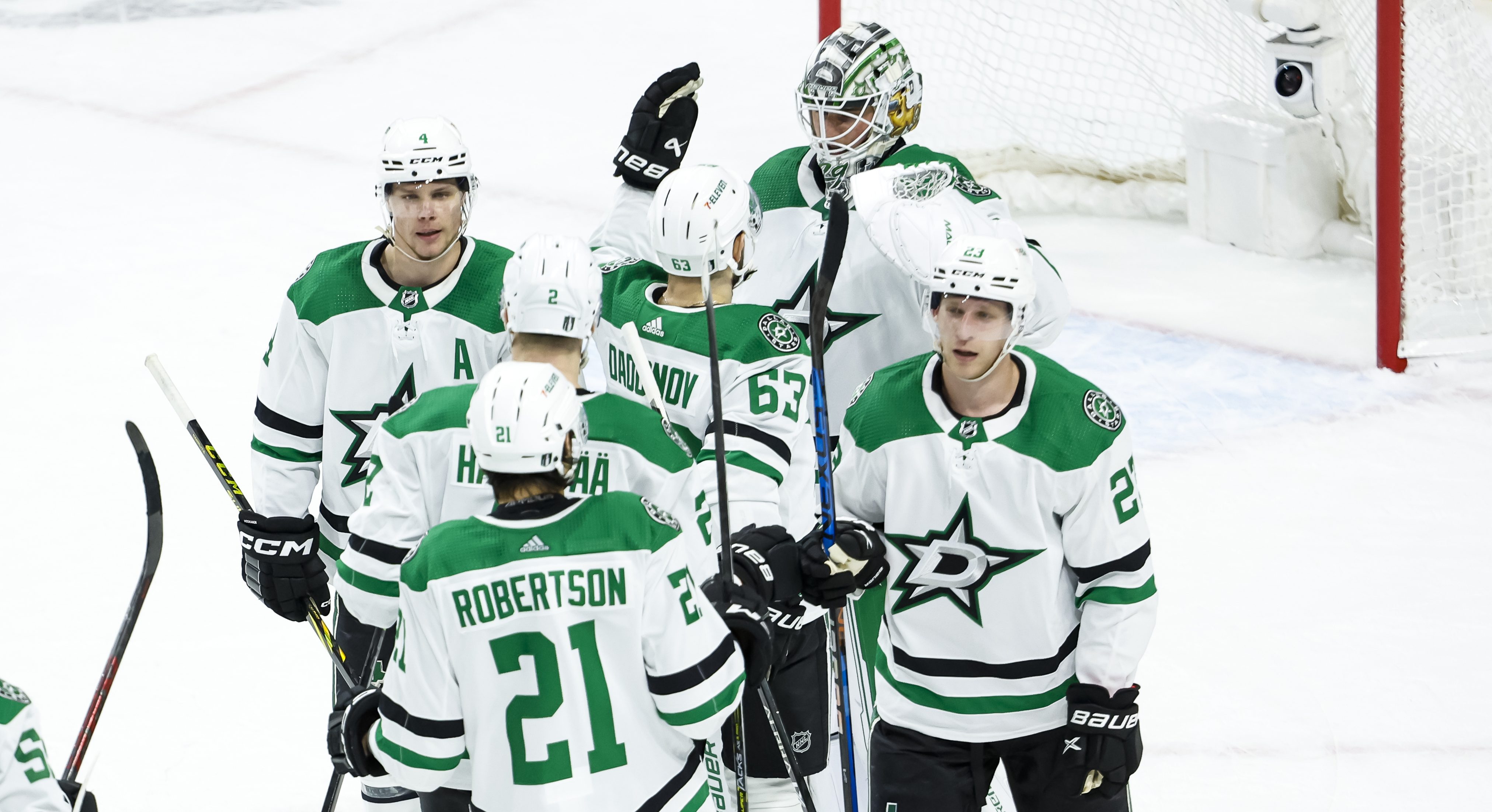 The Minnesota Wild celebrate after Kirill Kaprizov scored a goal News  Photo - Getty Images