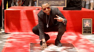 Martin Lawrence attends his Hollywood Walk of Fame Star Ceremony on April 20, 2023.