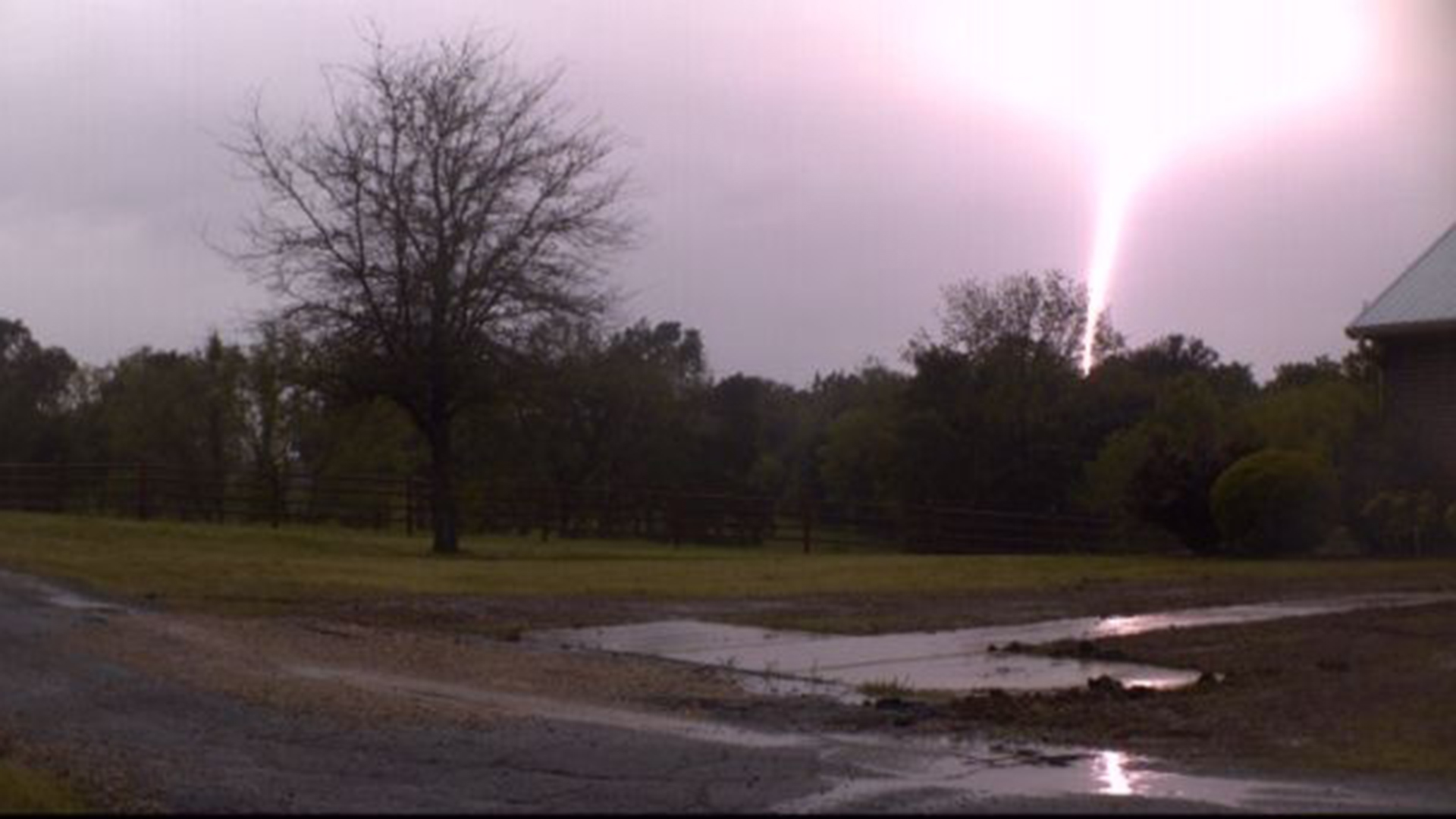 In the Hopewell community northwest of Paris tx. Captured by game camera this afternoon.