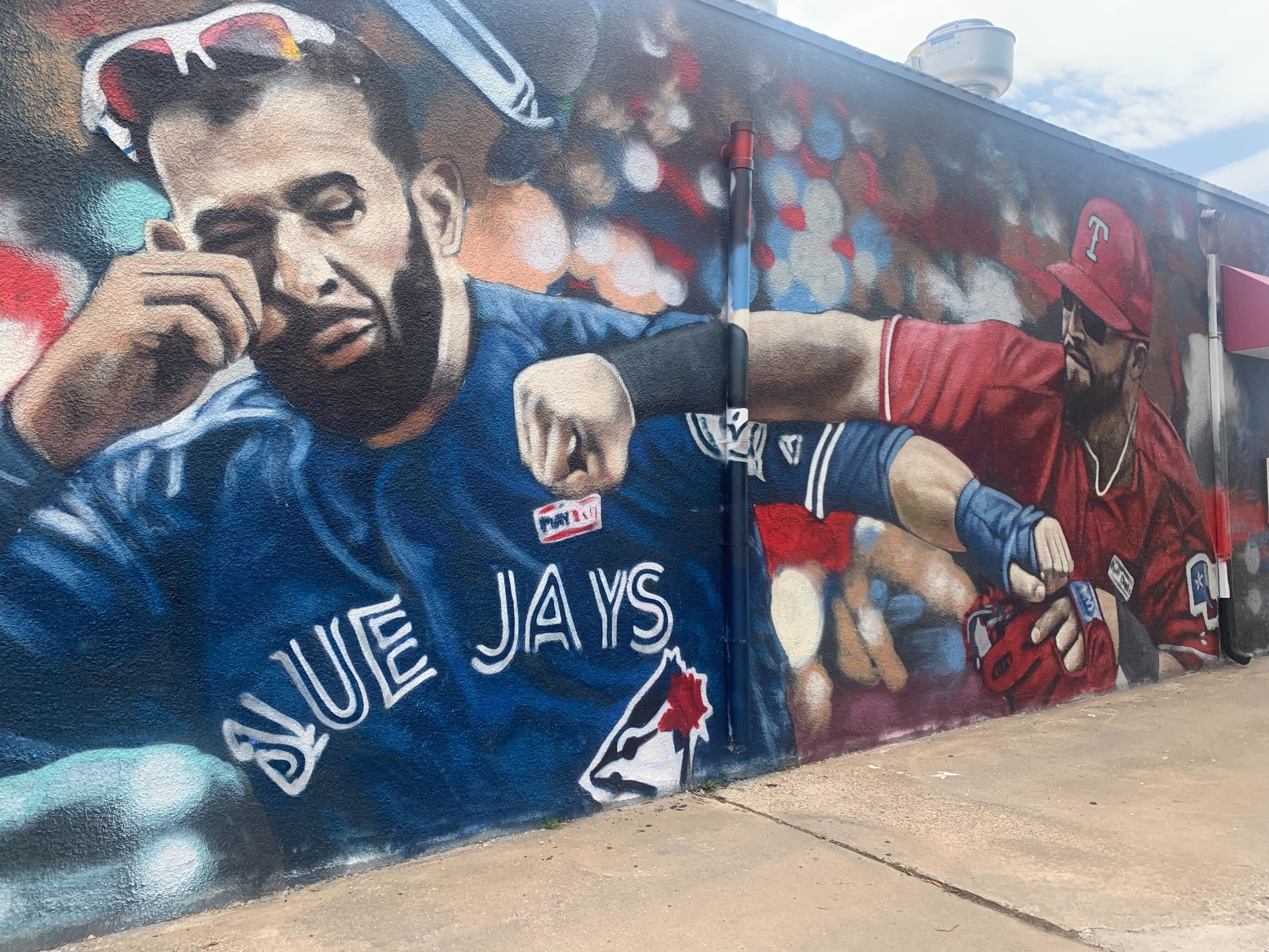 Texas Mural Depicting Infamous Baseball Punch Under Threat – NBC 5  Dallas-Fort Worth