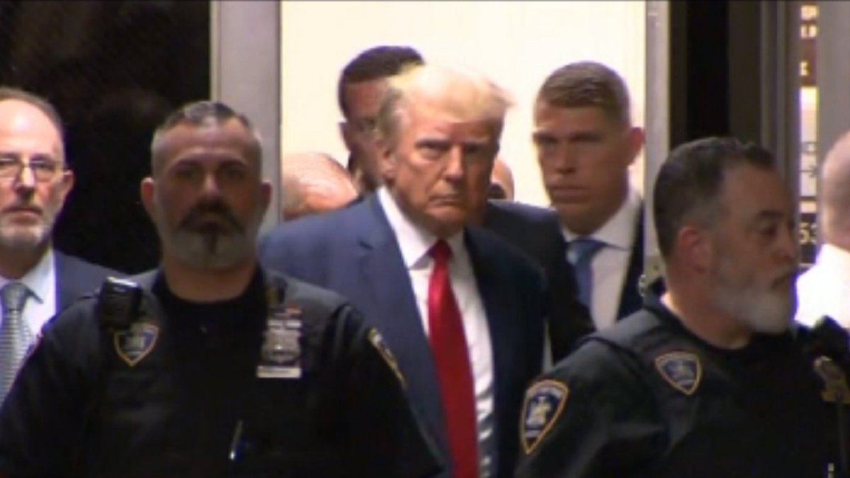 Trump Motorcade Leaves NYC Tower for Manhattan Criminal Court Arraignmentt – NBC 5 Dallas-Fort Worth - Vimarsana News