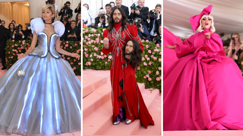 Zendaya, Jared Leto, and Lady Gaga at Met Gala