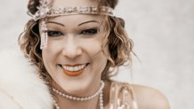 The Last Flapper Catherine DuBord smiling
